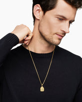 St. Anthony Amulet in 18K Yellow Gold, 21.8mm